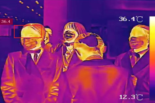 人脸识别设备测温