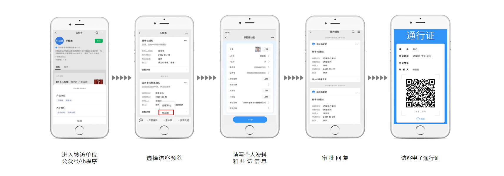 访客系统访客预约功能